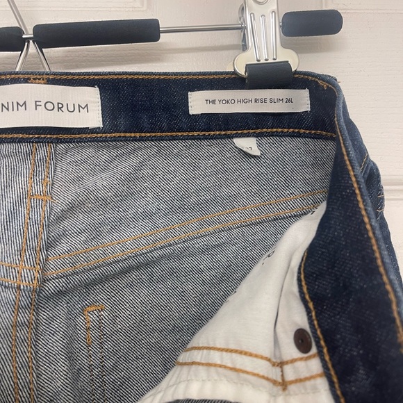 Aritzia’s Denim Forum Jeans - the Yoko High Rise Slim - Picture 3 of 4